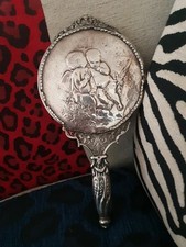 Antique hand mirror for sale  LONDON