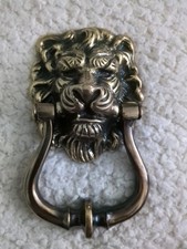 Solid brass lion for sale  REDCAR