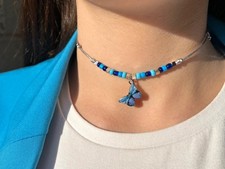 Collana collan choker usato  Senago