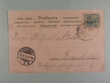 Reich ansichtskarte bahnpost gebraucht kaufen  Lauenhagen