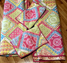 pottery barn patchwork quilt for sale  Sarasota