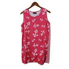Vestido elástico vintage saída tamanho médio leve âncora rosa natação cobertura, usado comprar usado  Enviando para Brazil
