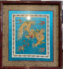 Vintage framed chinese for sale  UK
