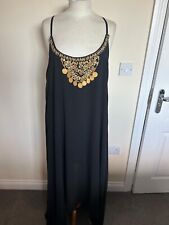 Boohoo black embellished for sale  WETHERBY