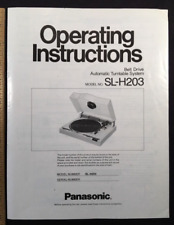Panasonic h203 turntable for sale  Portland
