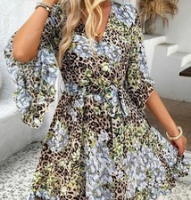 Robe manches évasées d'occasion  Hirson