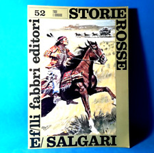Storie rosse e.salgari usato  Bologna