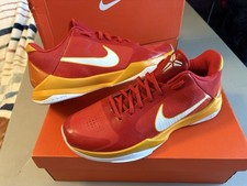 Tênis Nike Zoom Kobe 5 V China 2010 Red Comet masculino EUA tamanho 9.5 386429-600, usado comprar usado  Enviando para Brazil