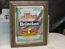 Heineken framed mirror for sale  Phoenicia