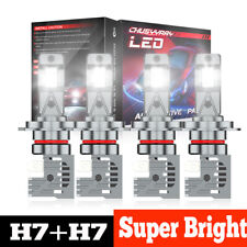 Kit combo de lâmpadas de faróis de LED H7 H7 10000K feixe alto baixo branco super brilhante 4x comprar usado  Enviando para Brazil