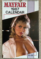 Mayfair 1987 calendar for sale  MILTON KEYNES