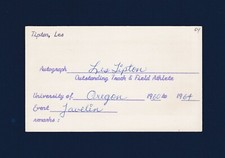 Les lipton signed for sale  Grant Park