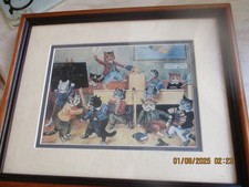 Louis wain framed for sale  SOUTHSEA