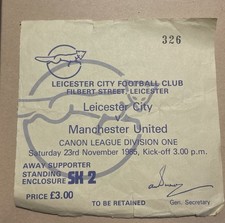 Leicester city manchester for sale  MACCLESFIELD