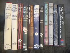 √ 11x Agatha Christie Facsimile books bundle joblot hardback dust cover set gift comprar usado  Enviando para Brazil