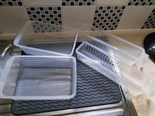 4pcs clear plastic for sale  LAUNCESTON