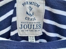Joules navy striped for sale  CARDIFF