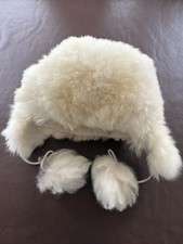 Sheepskin hat real for sale  NOTTINGHAM