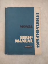 Usado, Vintage NOS Original 1978 78 Chevrolet Monza Manual de Serviço comprar usado  Enviando para Brazil
