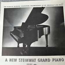 Usado, Steinway Grand Piano Instrument Of Immortals revista vintage impressa anúncio 1936 comprar usado  Enviando para Brazil
