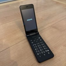 Używany, SHARP SH-N01 AQUOS KEITAI ANDROID TELEFON Z KLAPKĄ ODBLOKOWANY CZARNY SH-01J 601SH Używany na sprzedaż  Wysyłka do Poland