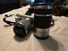 Sony Alpha NEX-F3 18-55 e 55-210, usado comprar usado Sony Alpha NEX-F3 18-55 e 55-210, usado comprar usado  Enviando para Brazil