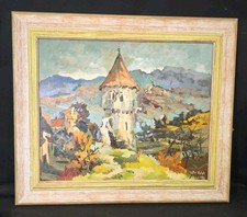 Bergheim landscape oil d'occasion  Expédié en Belgium