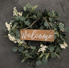 30cm welcome wreath for sale  NUNEATON