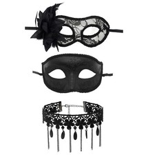 3pcs masquerade mask for sale  USA