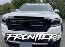 Frontier text windshield for sale  Long Beach