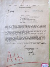 Pnf pfa lettera usato  Zerbolo