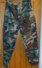 Army woodland bdu for sale  PLYMOUTH