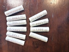 Rotolini 1000 lire usato  Borgosesia