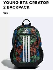 Mochila Adidas Young BTS Creator 2 preta acolchoada esgotada no local nova comprar usado  Enviando para Brazil