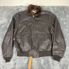 Vintage leather bomber for sale  Beaver Dam