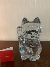 Baccarat chat cristal d'occasion  Baccarat