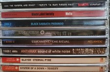 METAL CD LOT Black Label Society Mafia SABBATH Slayer ANTHRAX Testament READ ASK comprar usado METAL CD LOT Black Label Society Mafia SABBATH Slayer ANTHRAX Testament READ ASK comprar usado  Enviando para Brazil