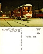 Snow covered mbta for sale  Mansfield