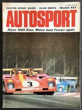 Autosport magazine apr for sale Autosport magazine apr for sale  LEICESTER