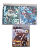 Jogos Uncharted 1, 2 e 3 Trilogy 3 (PlayStation 3 PS3) todos completos com manual comprar usado  Enviando para Brazil