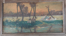 Vieux tableau attribué d'occasion  Plestin-les-Grèves