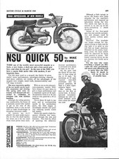 1964 nsu quick d'occasion  Expédié en Belgium