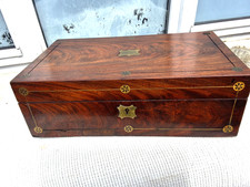 Antique rosewood brass for sale  HARTLEPOOL