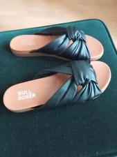 Leder pantolette bullboxer gebraucht kaufen  Berlin