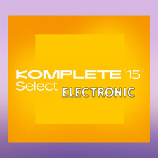 Native Instruments – Komplete 15 Select – ELECTRONIC – VST / AU / Audio-Plugin, używany na sprzedaż  Wysyłka do Poland