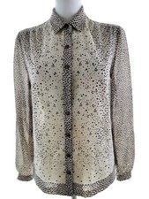 Vintage marron chemise d'occasion  Expédié en France