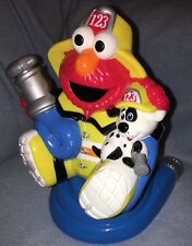 2001 Mattel Sesame Street Elmo gramado aspersor de água respingo bombeiro cachorro gira, usado comprar usado  Enviando para Brazil