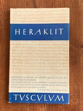Heraklit tusculum bücherei gebraucht kaufen  Berlin