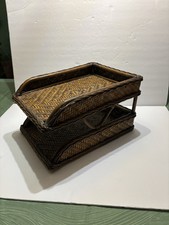 Wicker rattan tier for sale  Lodi