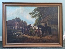Large oil canvas for sale  FOLKESTONE